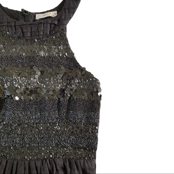 Aje Halter Neck Sequin full length Maxi Dress - Picture 10 of 14